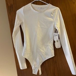 Good American white bodysuit size 2 (medium) new with tags